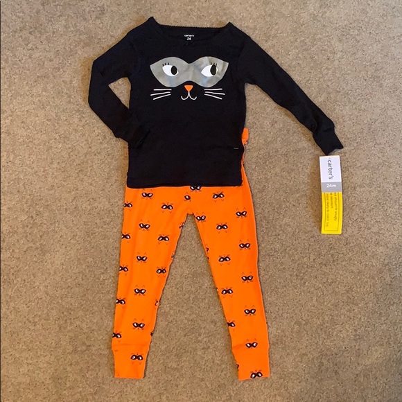 Carter's Other - Halloween Pajamas - Black Cat